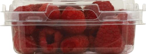 Red Raspberries - Fresh, Juicy Flavor | 6 oz Pack for Healthy Snacking