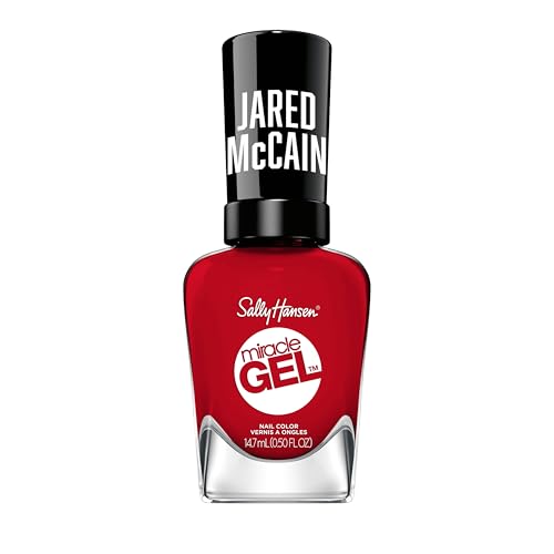 Long Lasting Red Nail Polish with Gel-Like Finish - No UV Lamp Needed
