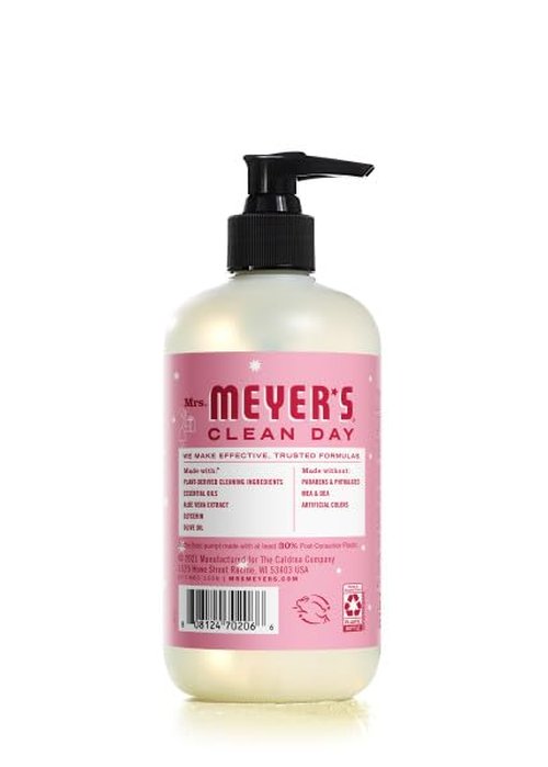 Mrs. MEYER'S CLEAN DAY Peppermint Liquid Hand Soap Peppermint, 12.5 oz. (Pack of 4)