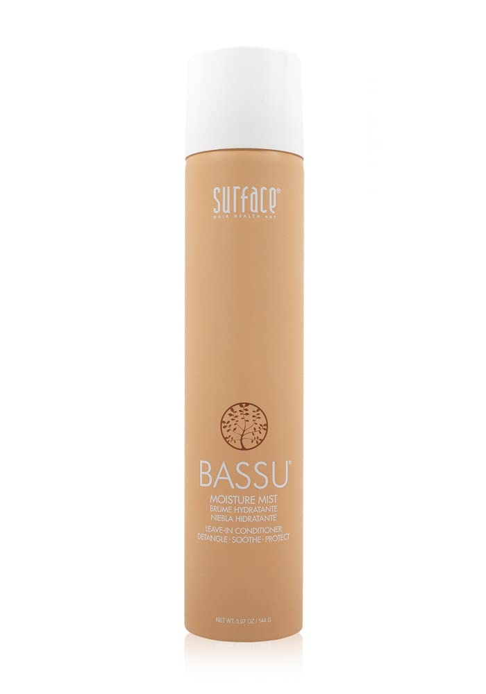 Surface Hair - Bassu Moisture Mist Leave-In Conditioner | Cleanses & Moisturizes - 6oz