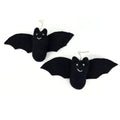 Halloween Felt Bat Decorations - 2-Pack Handmade Felt Halloween Decor for Indoor & Outdoor Use - Bat, 2-Pack