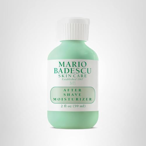 Mario Badescu After Shave Hydrating and Soothing Moisturizer for Combination, Dry and Sensitive Skin | Lightweight Moisturizer that Soothes |Formulated with Lavendar & Bladderwrack Extract | 2 fl OZ