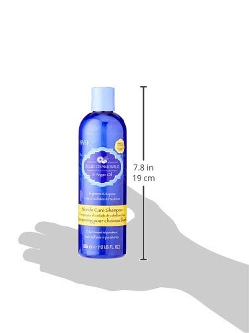 Hask Chamomile & Argan Oil Blonde Care Shampoo, 12 Ounce