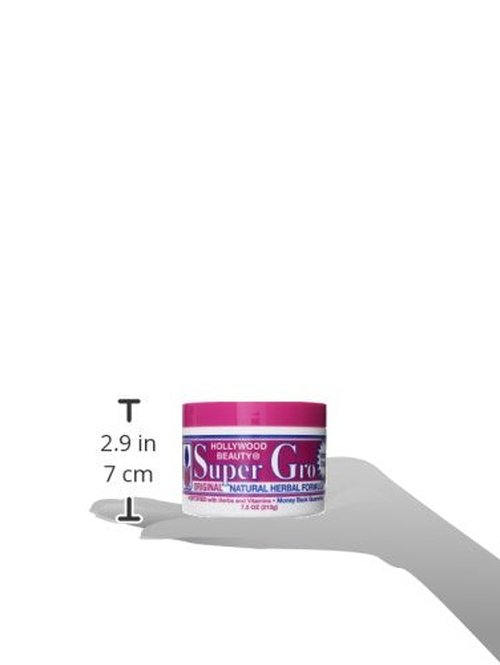 Hollywood Beauty Super Gro Herbal Formula, 7.5 Ounce