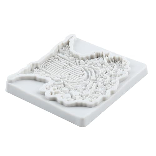 Fairy Garden Wooden Door Silicone Mold - Tree House Fondant & Chocolate Mold - Style D