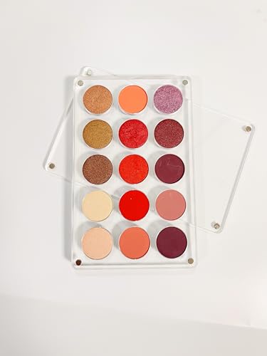 Magnetic Eyeshadow Palette DIY Acrylic Transparent Makeup Organizer 26mm Holes