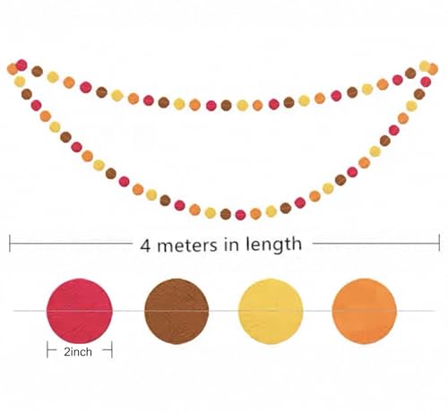 Fall Bunting Banner Thanksgiving Decorations Autumn Garlands & Flags