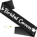 Halloween Bridal Sash - Gothic Witchy Wedding & Bachelorette Accessories