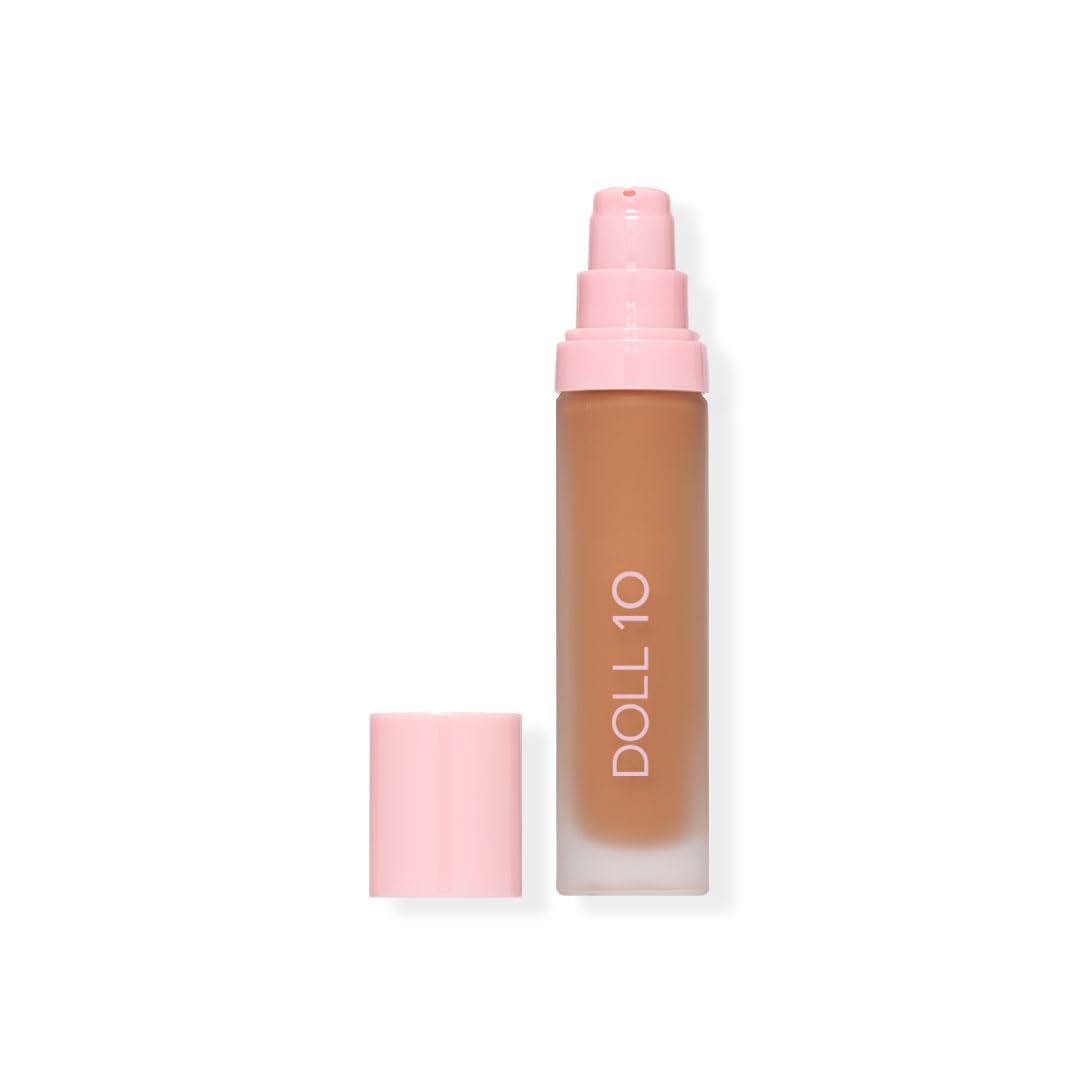 T.C.E Super Coverage Serum Makeup - Peptide-Enriched Formula for Flawless Skin | Deep Shade, One Size