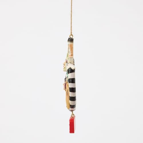 Beetlejuice Jim Shore Hanging Ornament - Cult Classic Holiday Decor, 4.92 Inch