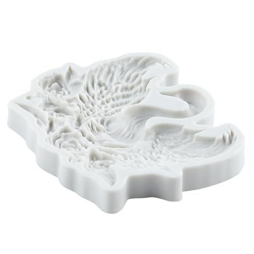 Swan Silicone Fondant Mold for Cake Decorating - Style F