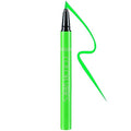 Neon Liquid Eyeliner Pen - Waterproof, Smudge-proof, Bright Green UV Glow - Neon Green