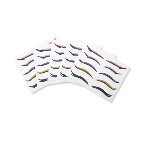 Glitter Eyeliner Stickers - Eye Line Strip Sticker, Waterproof Makeup Decal - Variation #05