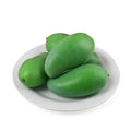 Fake Mango Decor Set - Lifelike Artificial Fruit for Home & Party Displays, 4 Pieces