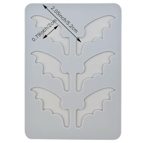 2 Pack Bat Wing Silicone Molds for Cake Decorating & Resin Craft
