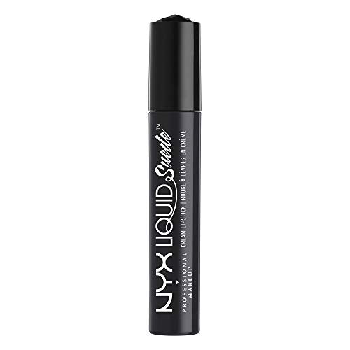 Liquid Suede Cream Lipstick - Alien Black - 0.13 Fl Oz - NYX Professional Makeup