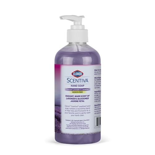 Liquid Hand Soap with Pump - Tuscan Lavender & Jasmine Scent, 14 Fl Oz, Pack of 2