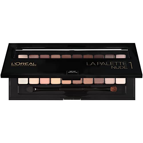 L’Oréal Paris Nude Intense Eye Shadow Palette with Brush - 0.62 oz