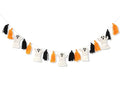 Halloween Ghosts Garland - Macrame Halloween Party Decor, Tassel Banner, Home & Yard Decoration
