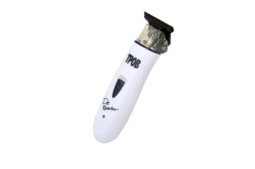 TPOB Ghost X Beard Trimmer Hair Clippers for Men, Professional Hair Trimmer DLC Blade Trimmer Cordless Rechargeable Edgers Clippers Electric Beard Trimmer Shaver for Home use or Barber (Ghost X White)