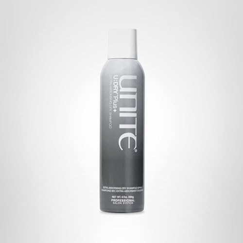 UNITE Hair – U:DRY Plus+ – Extra-Absorbing Dry Shampoo to Deep Clean Roots & Control Excess Oil – Lightweight, Residue-Free Finish – 6.7 Oz