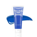 Blue Water-Based Face & Body Paint 30ml for Halloween & Cosplay - Vegan, Washable