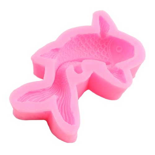 Koi Fish Silicone Mold for Cake Decorating Chocolate & Fondant - Style A