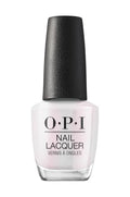 OPI Glazed N' Amused Nail Lacquer - Sheer Soft White Pearl, Long-Lasting, Chip-Resistant