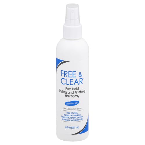 Vanicream Firm Hold Hairspray - Fragrance & Gluten Free Formula for Sensitive Skin | 8 Ounce