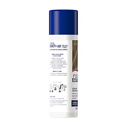 Temporary Root Touch-Up Spray Light Brown Hair Color - 1.85oz, Pack of 2