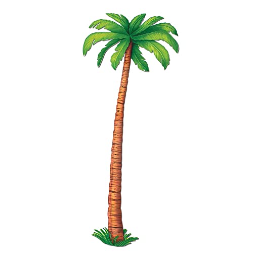 Jointed Palm Tree Decorations - 6ft Luau Theme 2 Pack