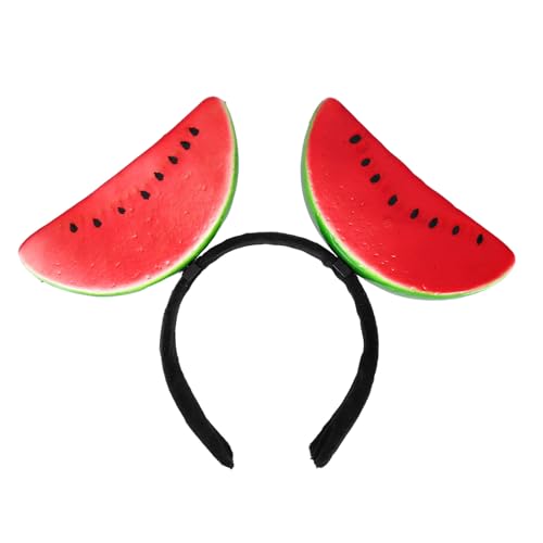 Watermelon Headband for Women - Fruit Hair Accessory for Parties & Weddings