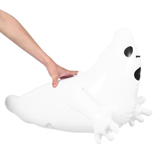 Inflatable Ghost Decoration for Halloween Yard & Indoor Outdoor Decor 27.5 Inch