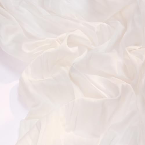 Ivory Cheesecloth Table Runner 10ft x 10pcs for Wedding & Event Decor