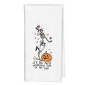 Halloween Pumpkin Kitchen Hand Towel Set 16x24 Inch Tea Dishcloths Decor