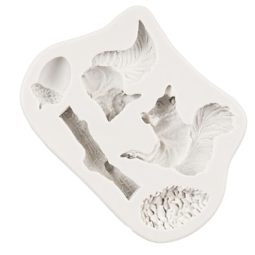 Squirrel Silicone Mold for Cake Decorating & Crafts - Style C