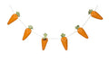 Easter Carrot Felt Garland Wall Hanging - Handmade Holiday Decor, 48 Inches