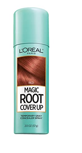 Temporary Hair Root Concealer Spray - Red & Natural Shades Bundle