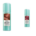 Temporary Hair Root Concealer Spray - Red & Natural Shades Bundle