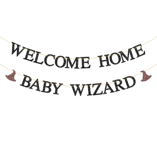 Magical Wizard Baby Shower Banner - Gender Reveal & Party Decor