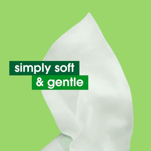 Simple Kind to Skin Facial Wipes 50 Count Pack - Gentle Cleansing for Sensitive Skin