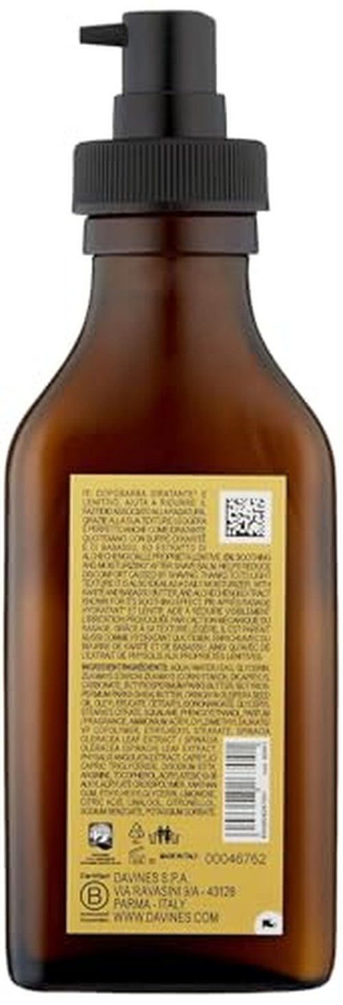 Davines Pasta & Love After Shave & Moisturizing Cream, Soothing Post-Shave Treatment - Calms Razor Burn, Reduces Redness & Hydrates Sensitive Skin for Softness, 3.38 Fl Oz