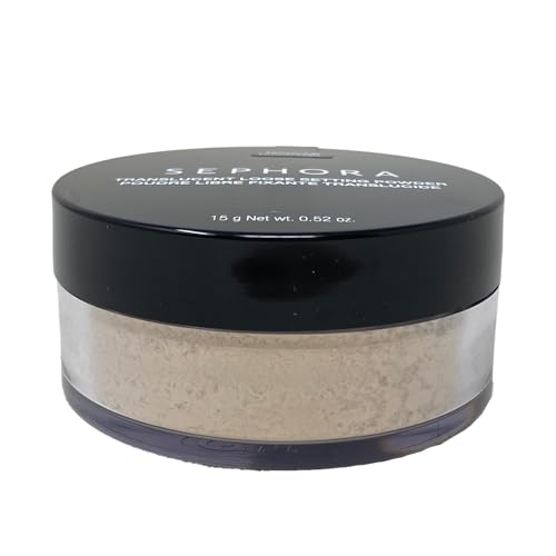 Translucent Loose Setting Powder - Universal Face Makeup Finishing Powder 0.52oz