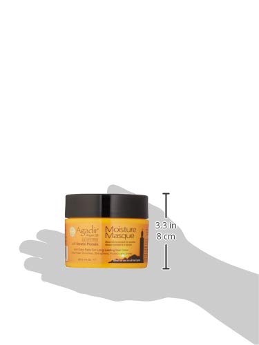 Agadir Moisture Masque - Deep Hydrating Hair Treatment | 8 Oz for Soft, Manageable Hair