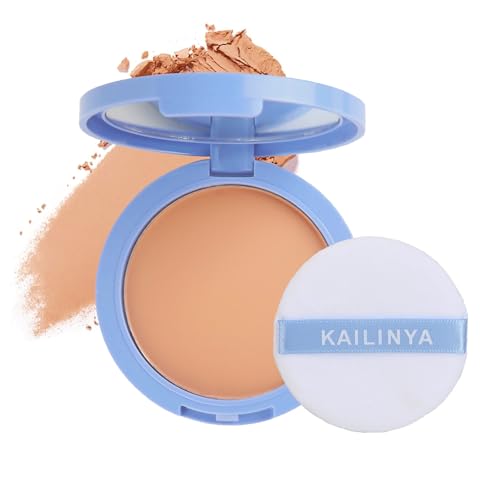 Face Powder Waterproof Makeup Set - Beige, Matte Finish, Controls Shine & Fine Lines