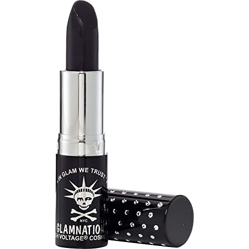 Manic Panic Nosferatu Lethal Black Matte Lipstick - Vegan Cruelty-Free