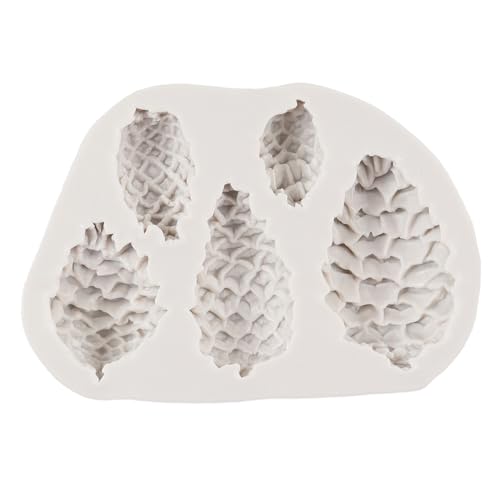 Silicone Pine Cone Cake Mold Set of 3 for Cake Decorating & Crafts