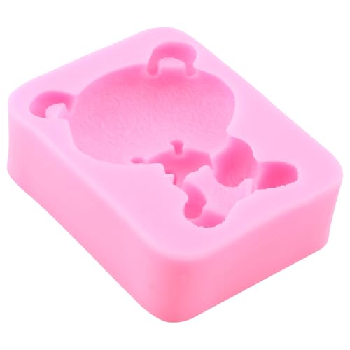 Silicone Bear Fondant Mold for Cake Decoration - Teddy Bear Chocolate Candy Mold, Style A