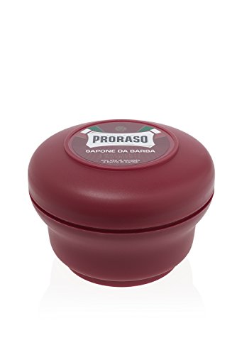 Proraso Nourishing Shaving Soap 5.2 Oz - Creamy Lather for Coarse Beards