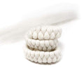 Special Effects Crepe Hair - White, 12 Inch Real Wool for Makeup & Character Looks